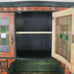 Schöner Antiker Küchenschrank Jugendstil Buffet  Landhaus Massivholz Bleiglas