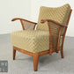 Art Deco Sessel Mid Century Wiener Geflecht Armchair Armlehnsessel Polstermöbel