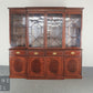 Edles Mahagoni Buffet im klassischen Design Vitrine Stauraum hochwertige Schrank