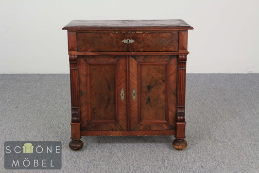 Antike Louis Philippe Anrichte um 1880 Sideboard Schränkchen Kommode Gründerzeit