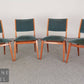 4x Esszimmerstühle Stühle Retro Vintage Stuhl Essstuhl Set Skandinavischer Stil