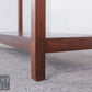 Konsolentisch Beistelltisch Vintage Konsole Retro Tisch Glastisch Table