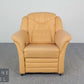 Moderner Designer Leder Sessel Relax Armchair Relaxsessel Echtleder