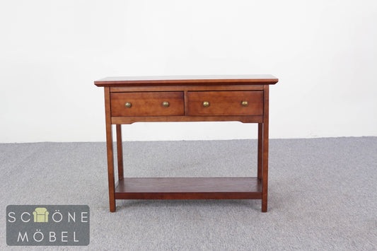 Konsolentisch Beistelltisch Vintage Konsole Retro Tisch Glastisch Table
