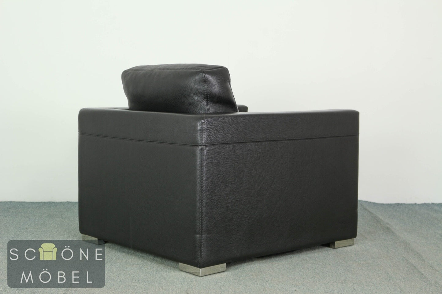 Rivolta Forrest Designer Ledersessel Echtleder Sessel Leder Armchair Made Italy