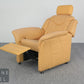 Moderner Designer Leder Sessel Relax Armchair Relaxsessel Echtleder