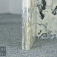 Vintage Couchtisch aus weißem Marmor Design Tisch Table Glas Retro