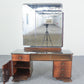 Art Deco Frisierkommode Spiegel Vintage Schminktisch Antik Stil Kommode Anrichte