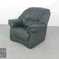 Bequemer Elastoform Leder Sessel Echtleder Armchair Fernsehsessel Moderner Stil