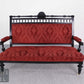 Antikes Sofa Gründerzeit Sitzbank Polstersofa Chaiselongue Samt Historismus