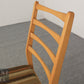 Vintage Stuhl Retro Esszimmer Chair Mid-Century Holzstuhl Skandinavisch