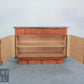 Elegante Art Deco 30er 40er Jahre Anrichte mit Glasplatte – Klassiker Sideboard