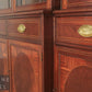 Edles Mahagoni Buffet im klassischen Design Vitrine Stauraum hochwertige Schrank
