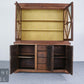 Schöne Antik Stil Vitrine Glasschrank Englisches Design Kommode Geschirrschrank