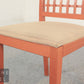 2er Set Vintage Stuhl Holz gepolstert Danish Desige Holzstühle Duo Vintage