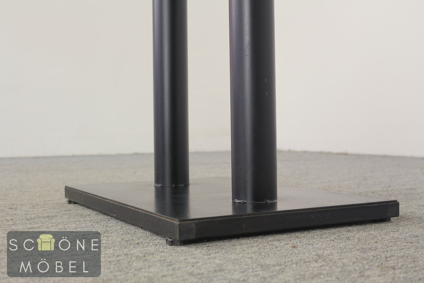 Ovaler Klassisch-moderner Tisch Retro Rund robuste Stahlbasis platzsparend