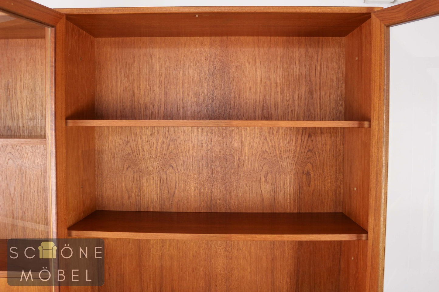 Schrankwand Vitrine Sekretär Danish Design Mid Century Wandschrank Schrank