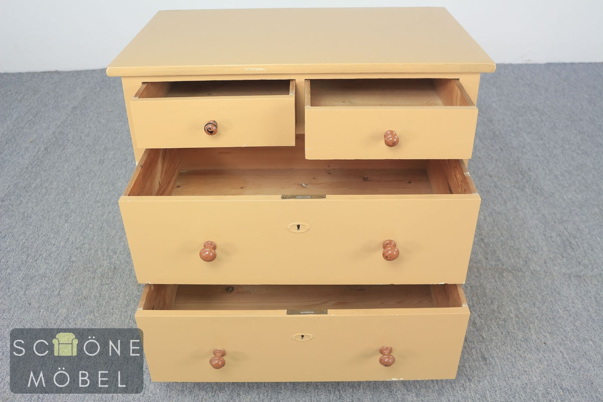 Charmante Vintage Anrichte Shabby Chic Sideboard Retro Kommode Massivholz
