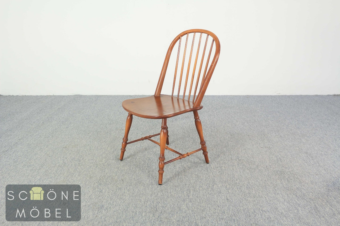 Vintage Stuhl Retro Esszimmer Stühle Mid Century Windsor Holzstuhl Colonial