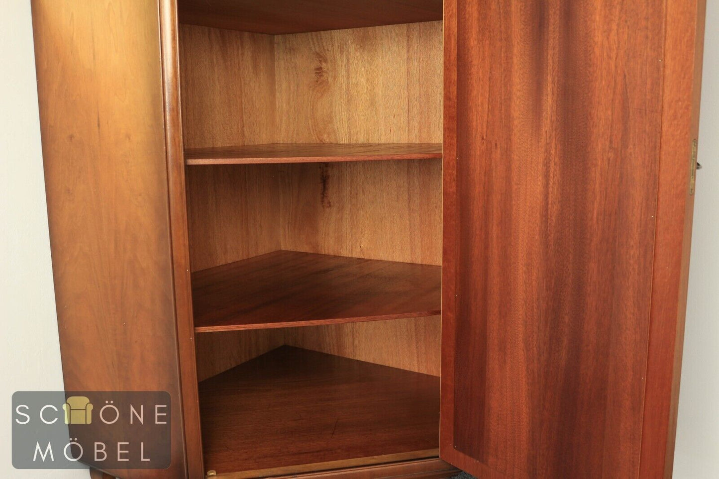 Chippendale Stil Kleiderschrank Eckschrank Kommode Schrank Made in Germany