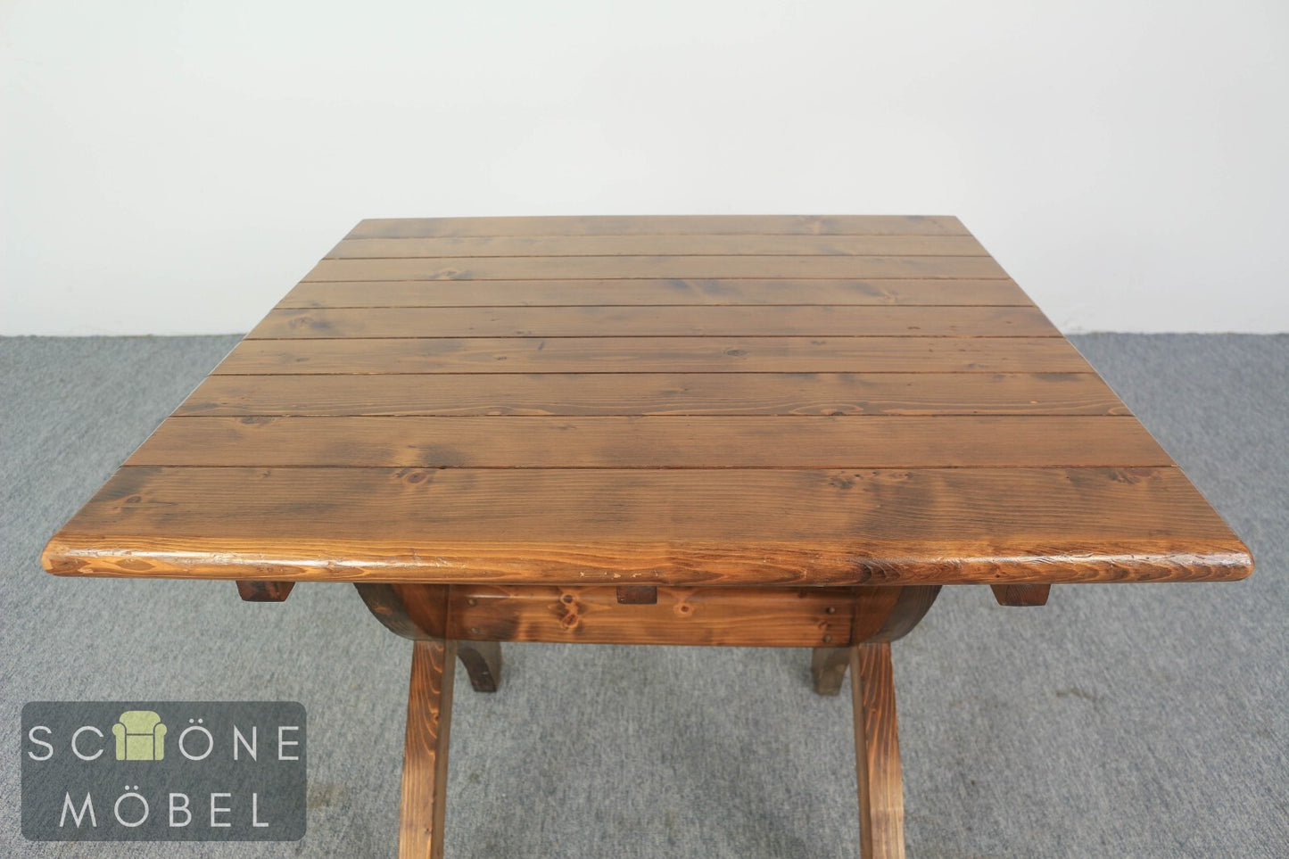 5x Esstisch Garten Tisch Landhaus Stil rechteckig Dining Table Gastro Möbel