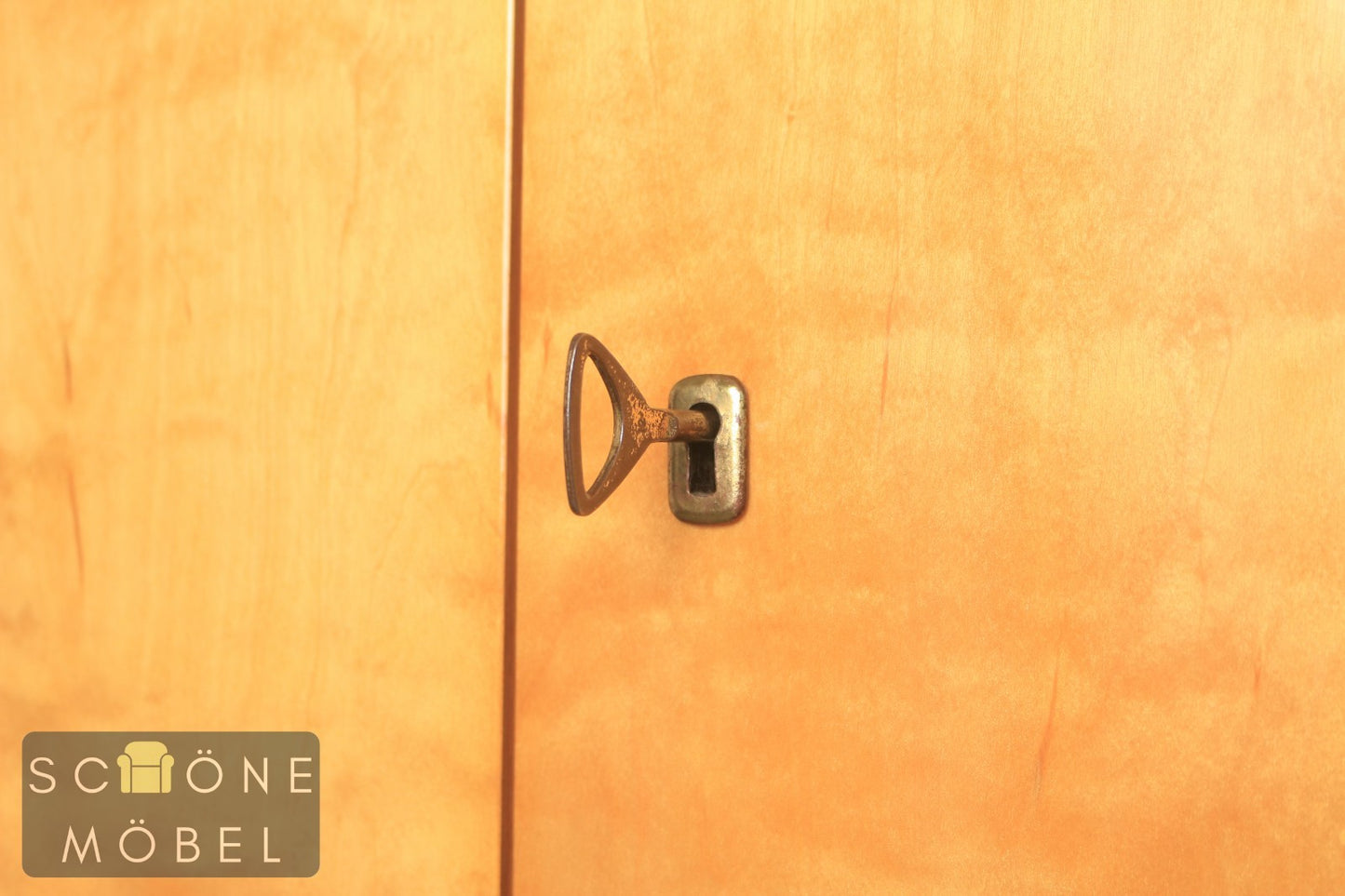 DDR Retro Kleiderschrank Mid Century Schrank Vintage 50er 60er Jahre Wardrobe