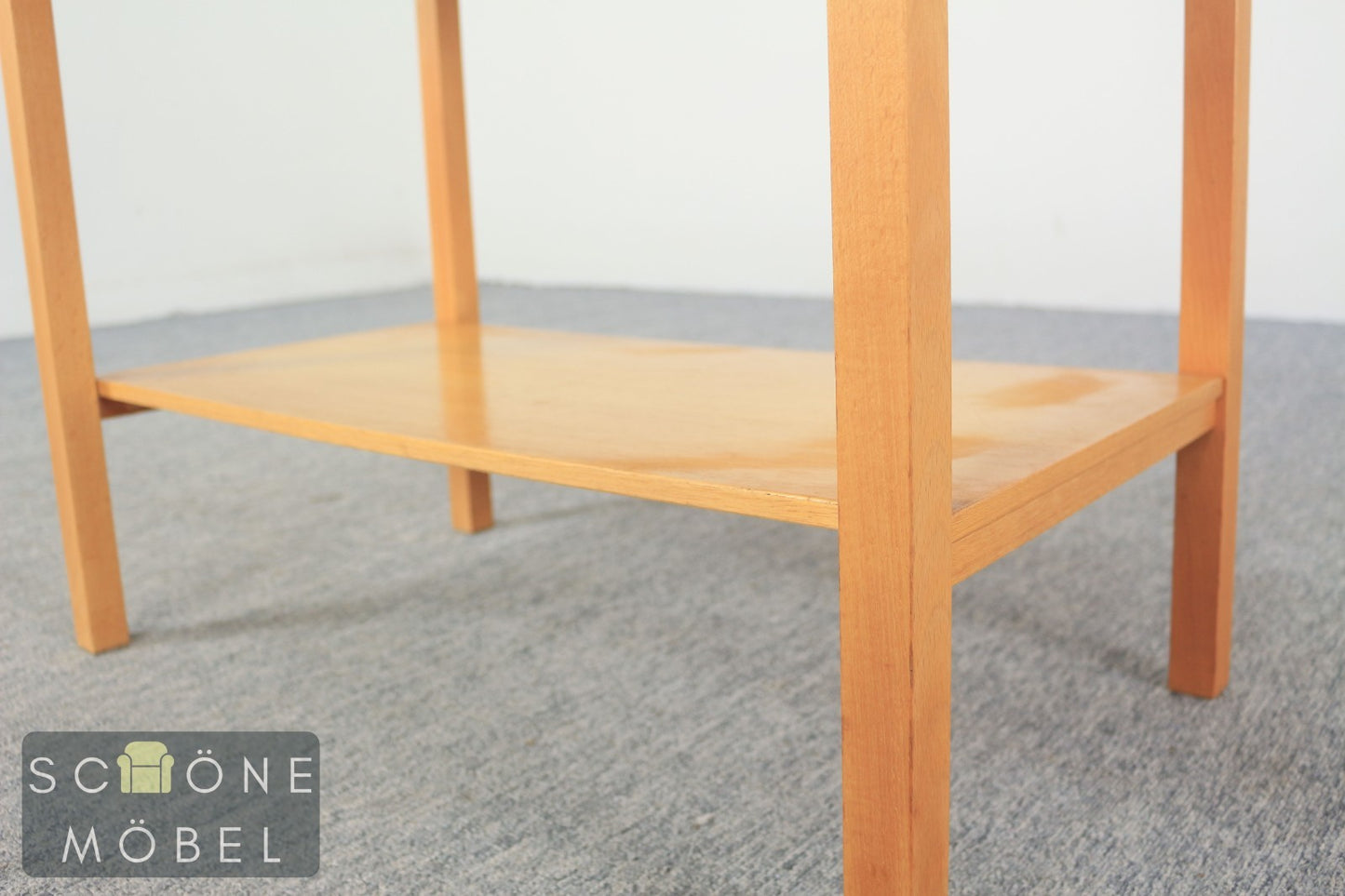 Vintage Nachttisch  Mid-Century Beistelltisch Telefontisch Retro Table
