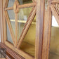 Schöne Antik Stil Vitrine Glasschrank Englisches Design Kommode Geschirrschrank