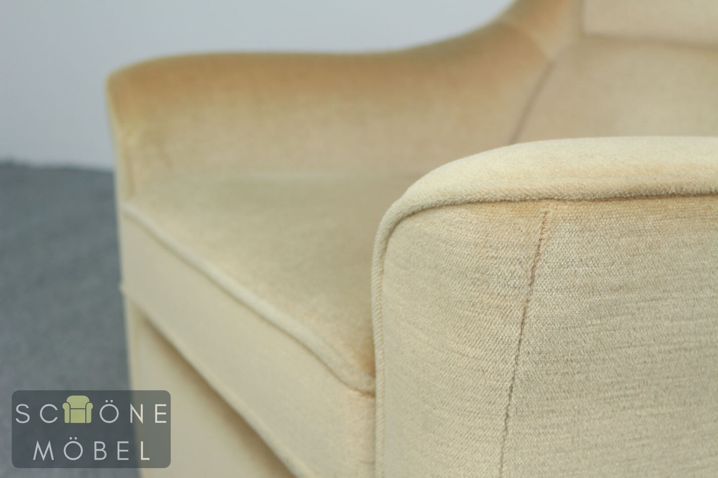 POLSTER RICHTER Eleganter Designer Sessel 1er Armchair Sitzmöbel