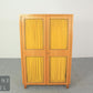 Mid Century Kleiderschrank Wäscheschrank Kommode Vintage Schrank Glastüren