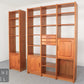 Retro Teak Regalsystem Danishes Design Regal Vintage Bücherschrank Bücherregal