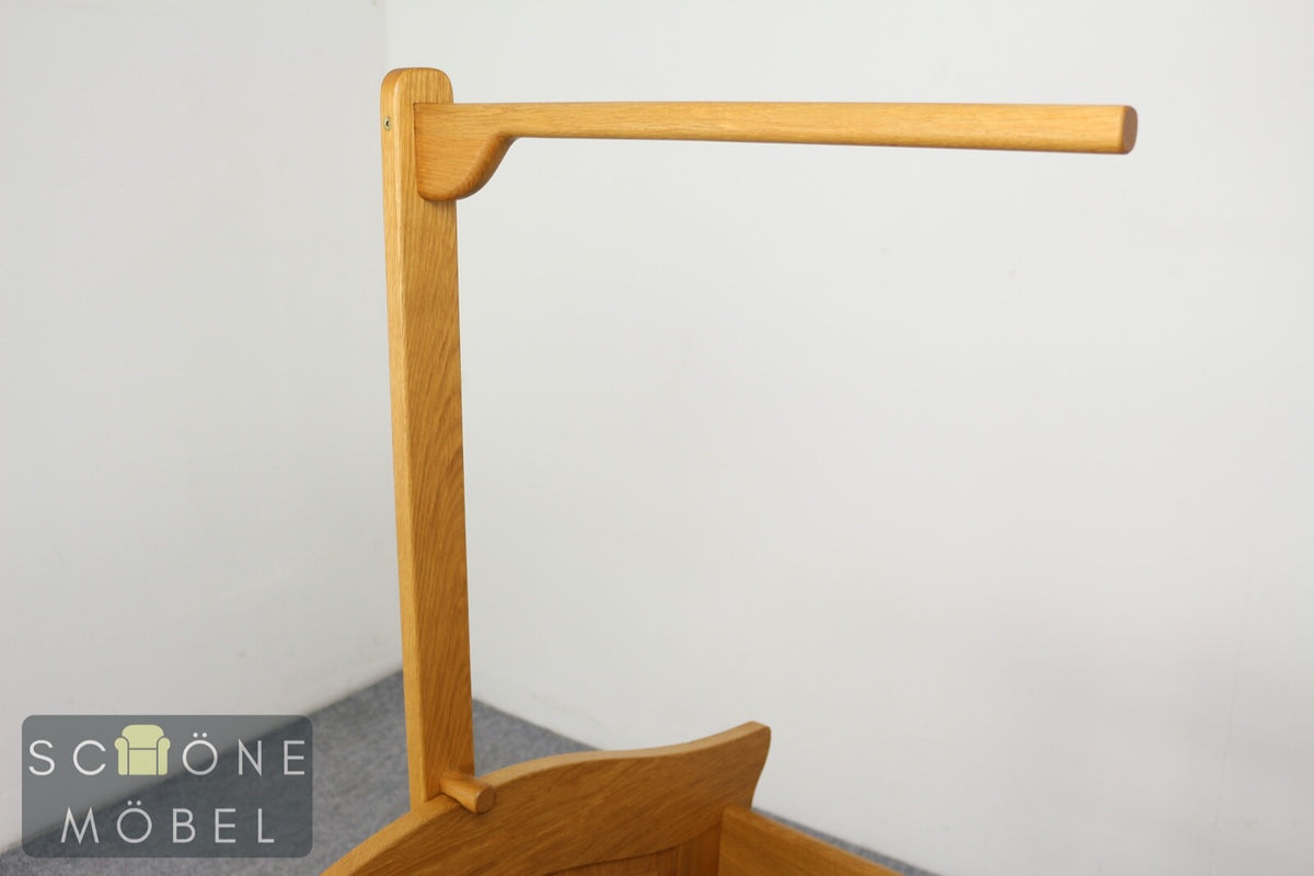 Schönes Babybett Babywiege Schaukelbett Eiche Bett Kinderbett Stange für Mobile