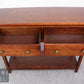 Konsolentisch Beistelltisch Vintage Konsole Retro Tisch Glastisch Table
