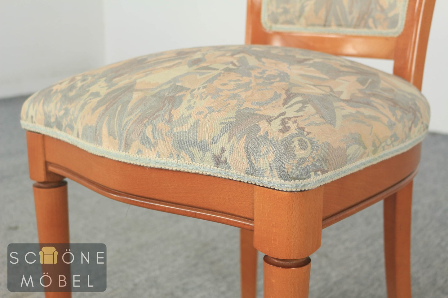 4er Set Esszimmer Retro Stühle Vintage Chair Antik Stil Stuhl Essstühle