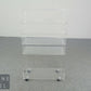 Desinger Space Age Regal aus Acrylglas auf Rollen – 1970er Designklassiker