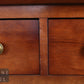 Konsolentisch Beistelltisch Vintage Konsole Retro Tisch Glastisch Table
