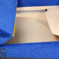Designer Relaxliege Schlafsessel Blau Gelb Daybed Vintage Postmodern 80er