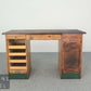 Antik Stil Gründerzeit Schreibtisch Vintage Sekretär Rolladenschrank Tisch