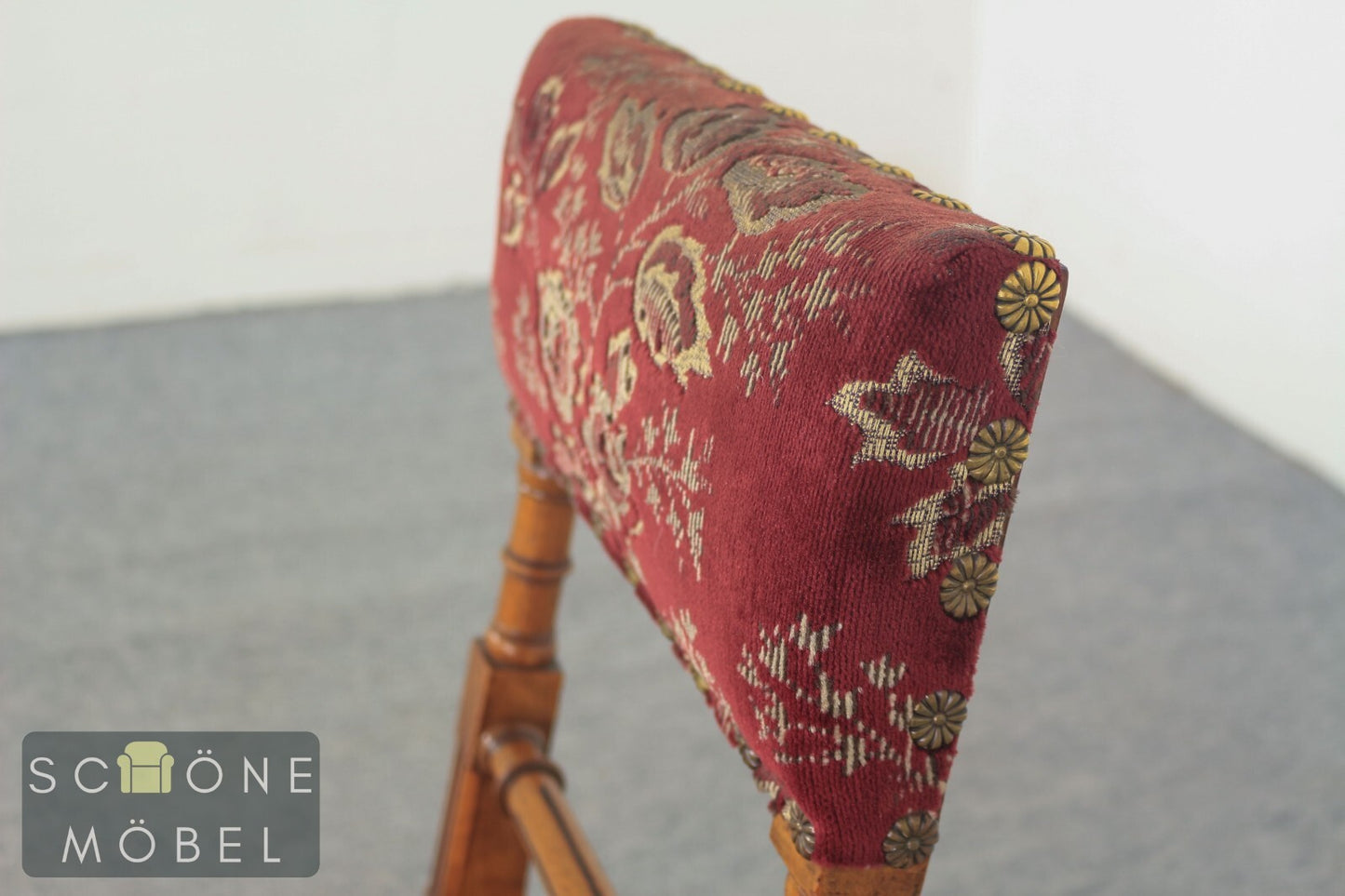 Wunderschöner Barock Design Stuhl Massivholz Antik Stil Vintage