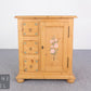 Massivholz Kommode Kiefer Bauernschrank Landhaus Nachtschrank Vintage