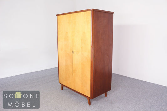 DDR Vintage Wäscheschrank Mid Century Holzschrank Danish Design 50er Wardrobe