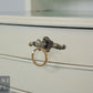 Vintage Damen- Schreibtisch Beistelltisch im Landhausstil Sekretär Schminktisch