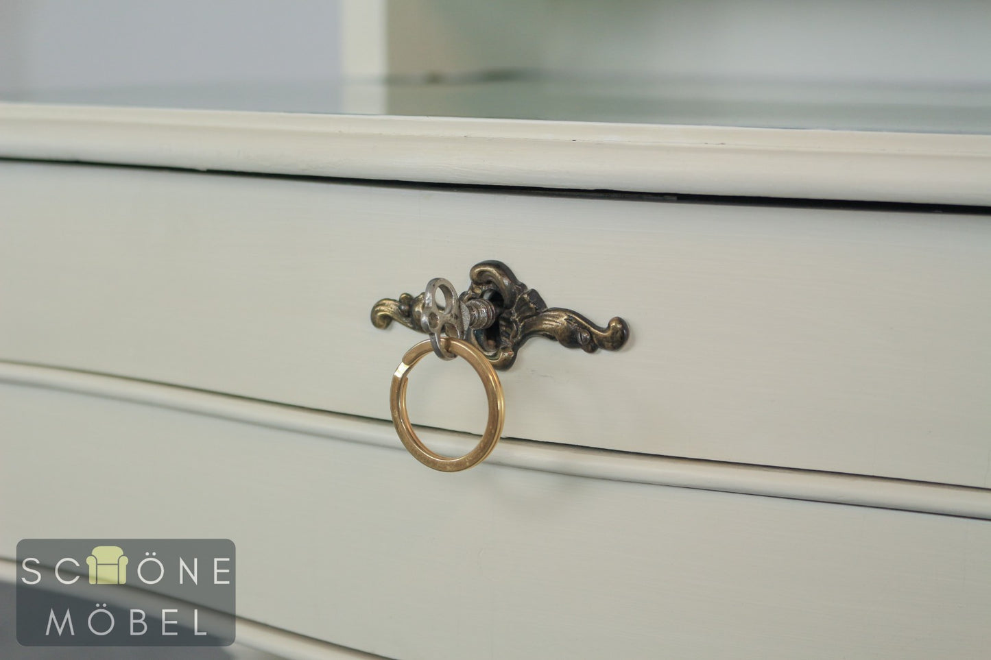 Vintage Damen- Schreibtisch Beistelltisch im Landhausstil Sekretär Schminktisch