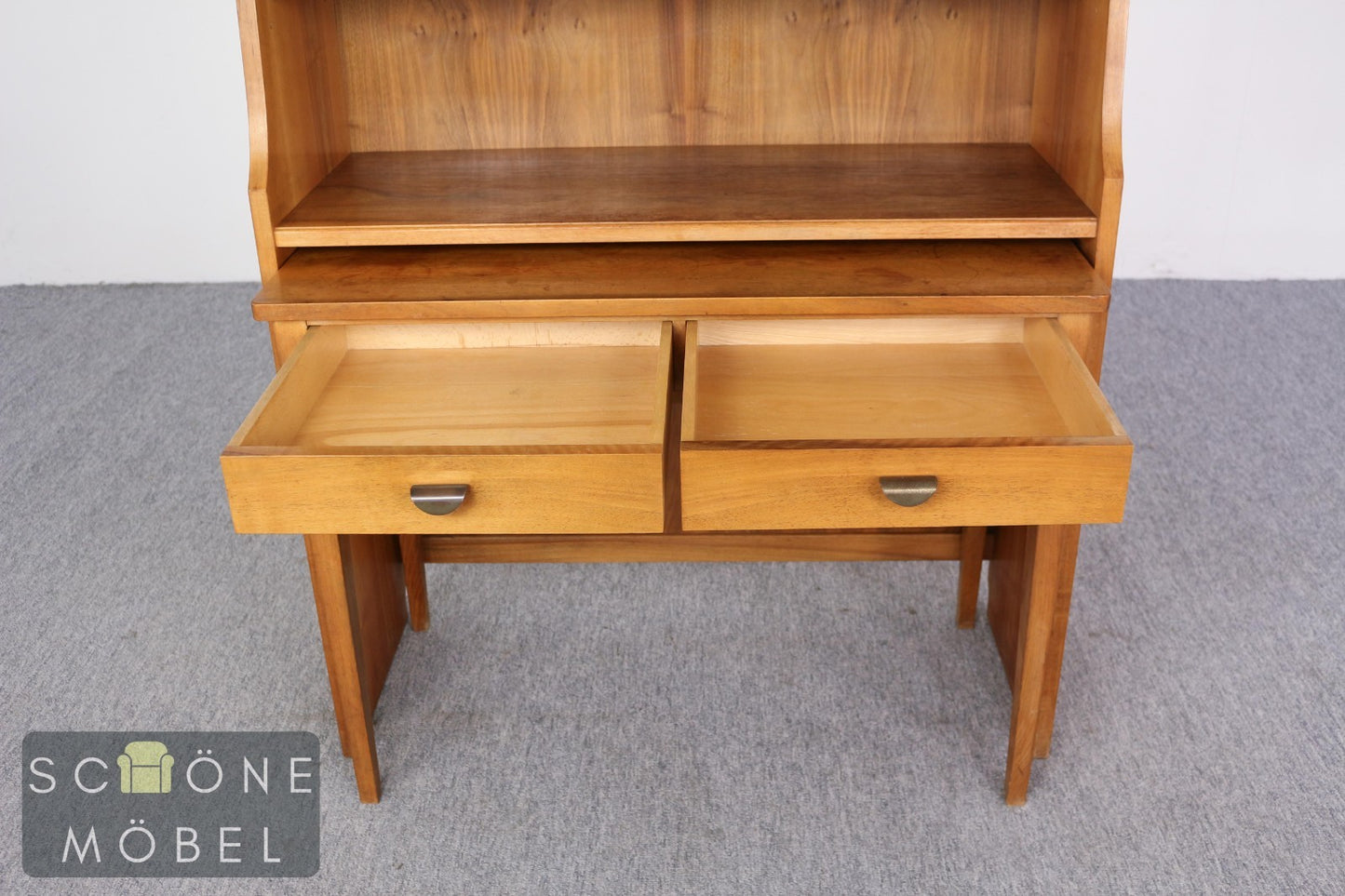 Vintage Schreibtisch Sekretär im skandinavischen Mid-Century Design 60er 70er