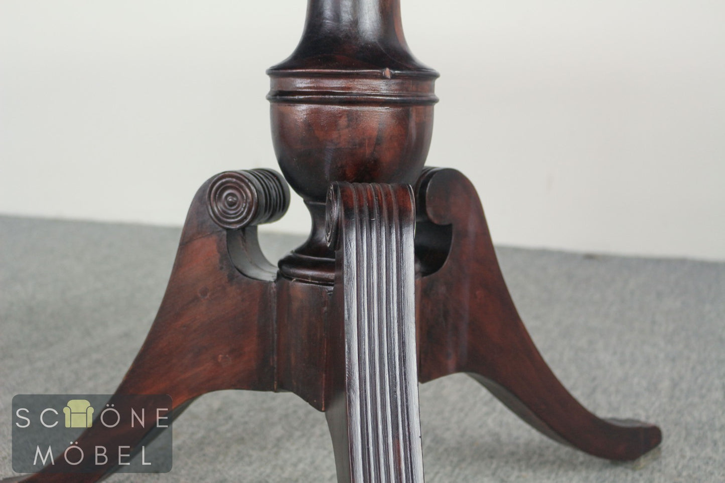 Eleganter ausziehbarer Vintage Esstisch - ausziehbar Table Regency Stil Holz