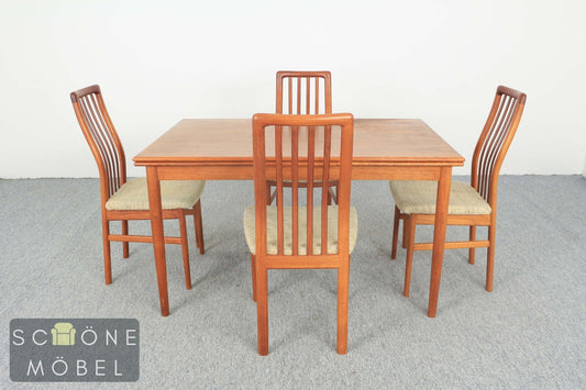 Mid Century Esstisch - ausziehbar Table Beistelltisch Holz Danish Design