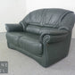Bequeme Elastoform Leder 2er Sofa Echtleder Couch Couchgarnitur 2 Sitzer