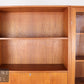 Schrankwand Vitrine Sekretär Danish Design Mid Century Wandschrank Schrank