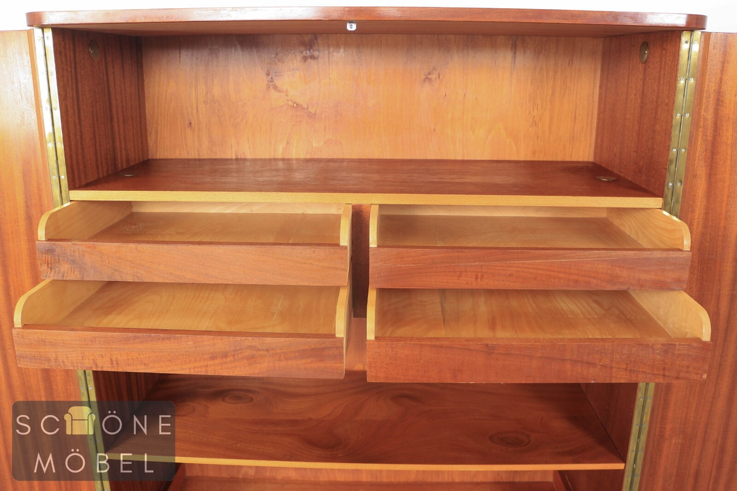 Mid Century Kleiderschrank Wäscheschrank Kommode Rustikaler Schrank