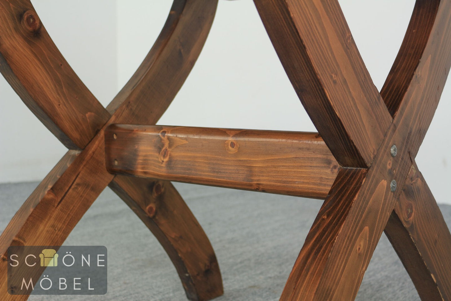 5x Esstisch Garten Tisch Landhaus Stil rechteckig Dining Table Gastro Möbel